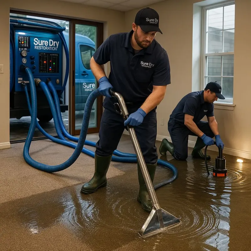 Water Extraction and Removal process in Bellaire, KS